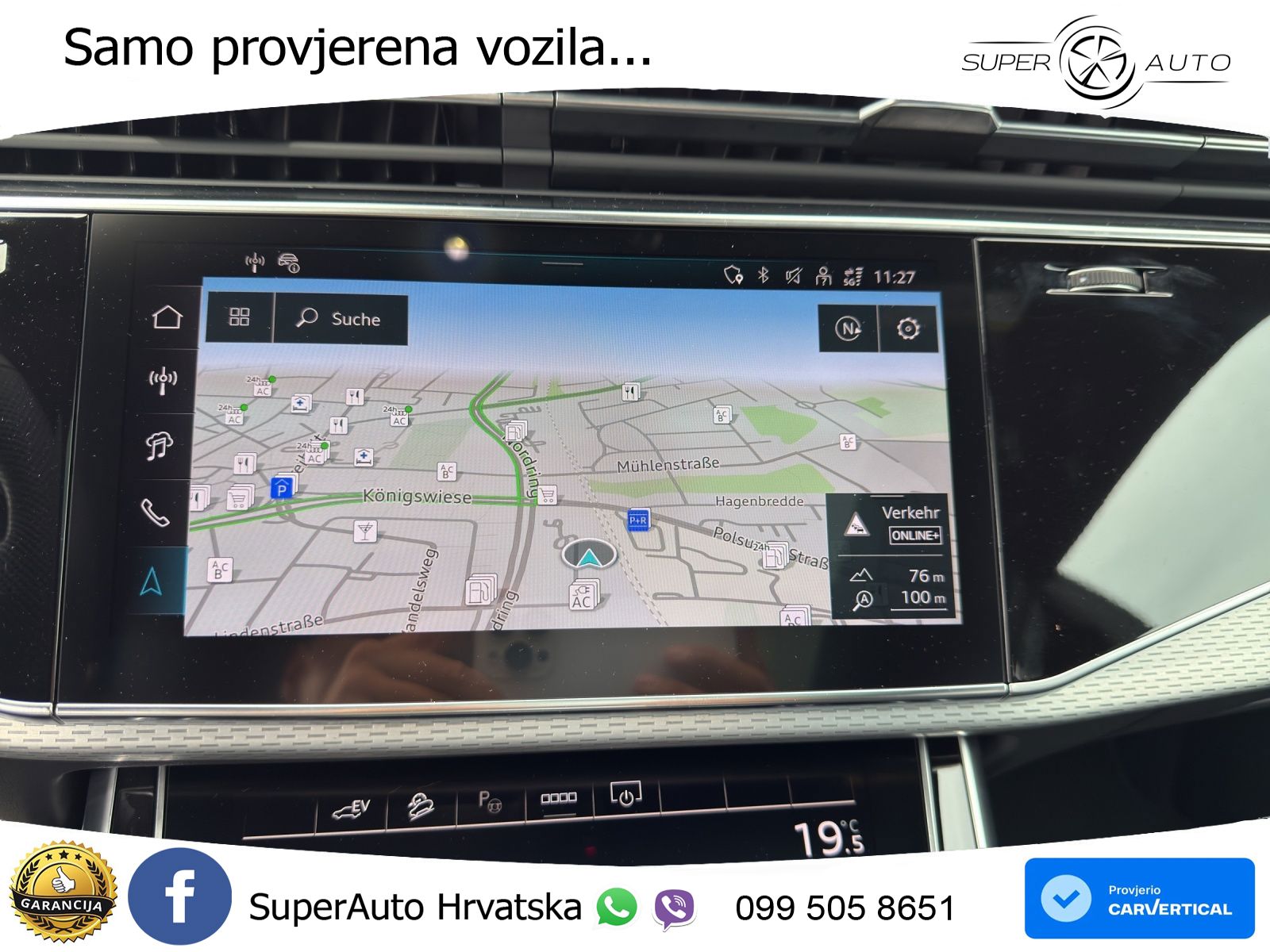 Audi Q8 60 TFSIe V6 (490 KS) quattro Tiptronic S line 489 KS LED+GR SJED+ACC