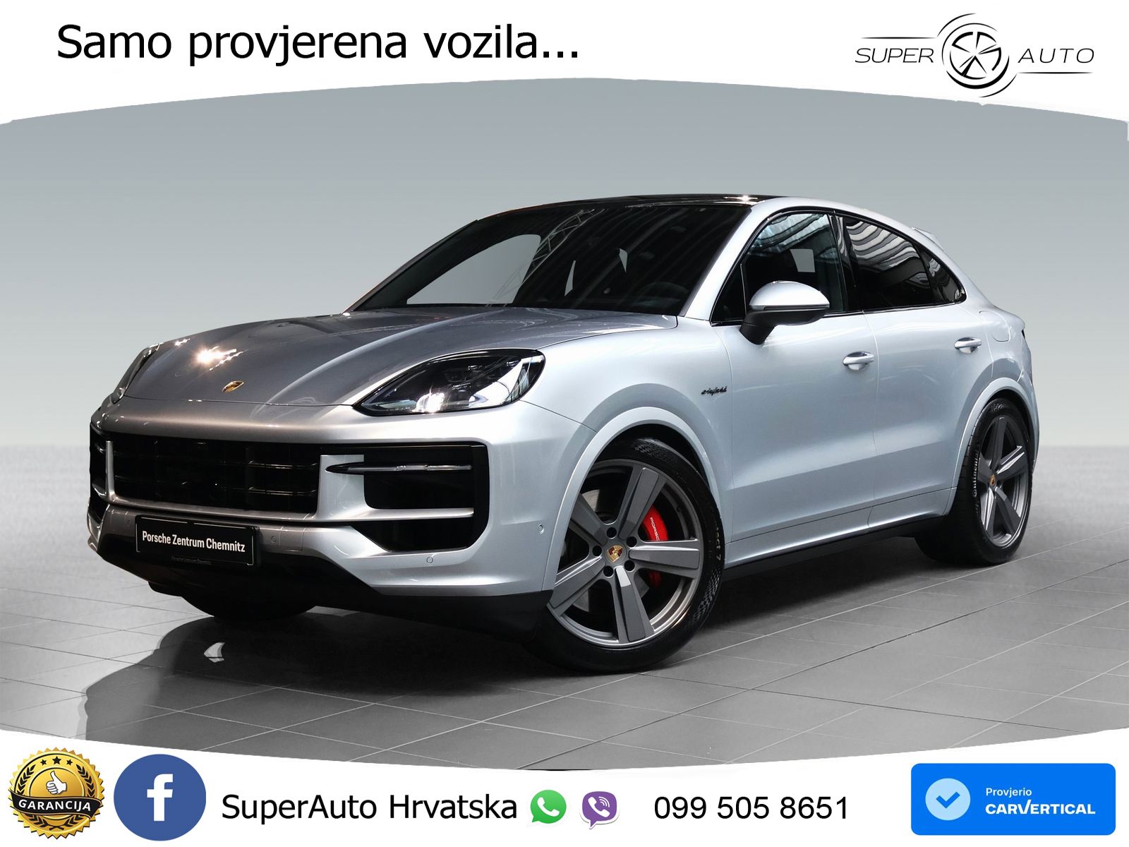 Porsche Cayenne Coupe S 3.0 V6 (519 KS) E-Hybrid Tiptronic S