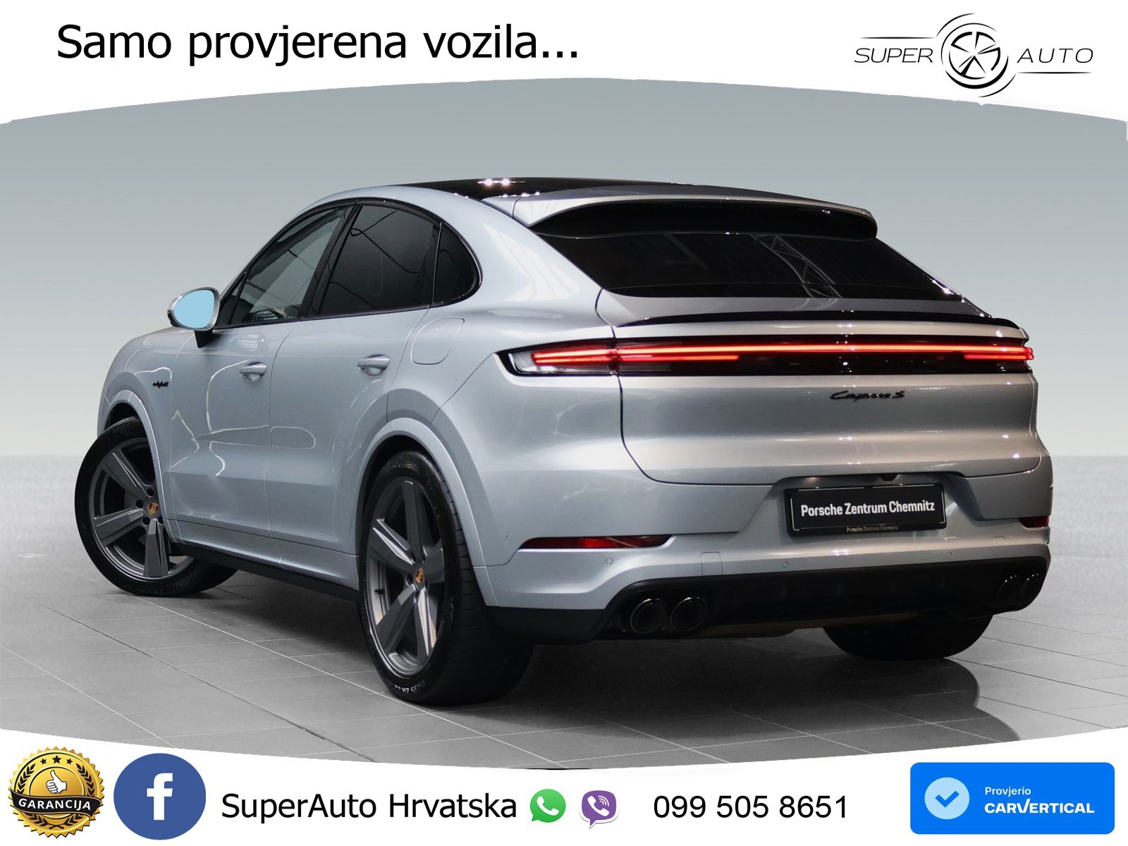 Porsche Cayenne Coupe S 3.0 V6 (519 KS) E-Hybrid Tiptronic S