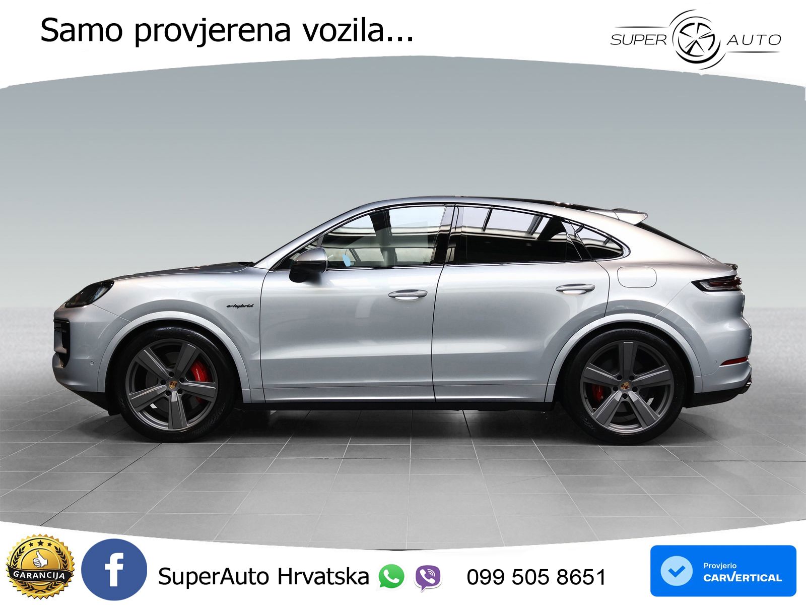 Porsche Cayenne Coupe S 3.0 V6 (519 KS) E-Hybrid Tiptronic S