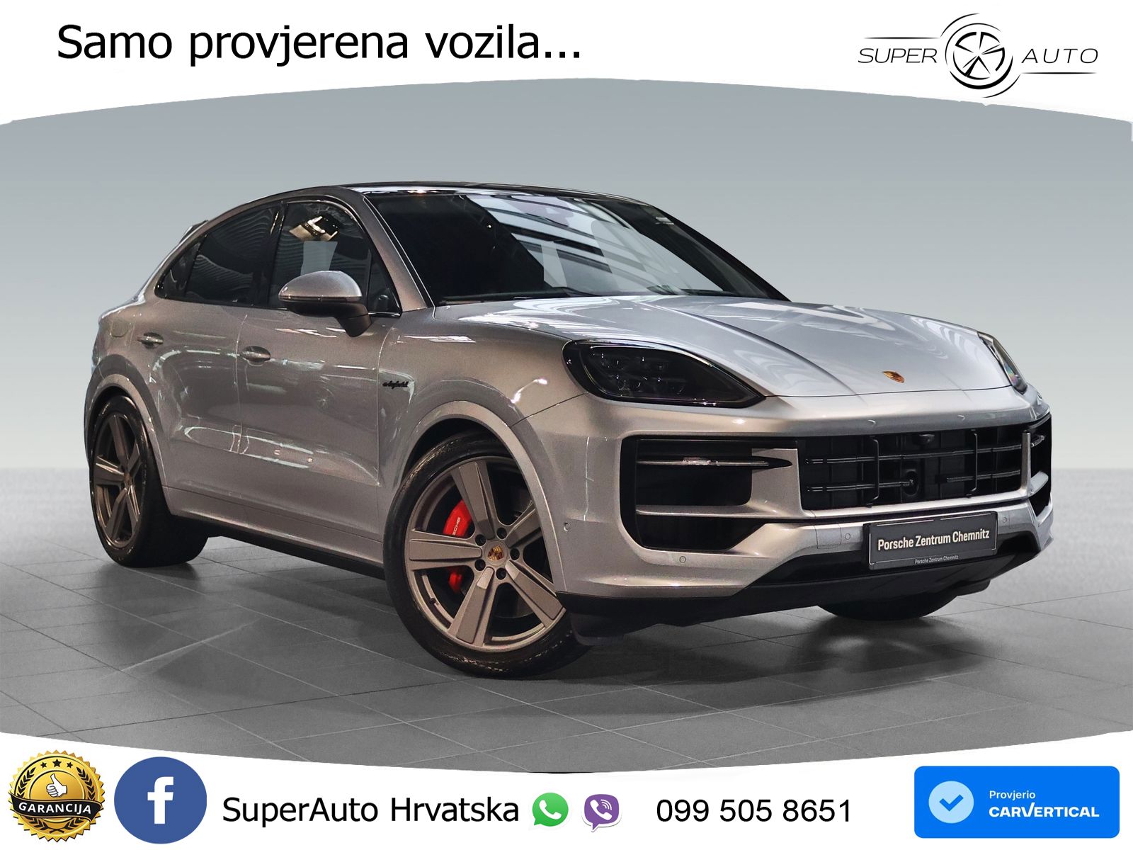 Porsche Cayenne Coupe S 3.0 V6 (519 KS) E-Hybrid Tiptronic S