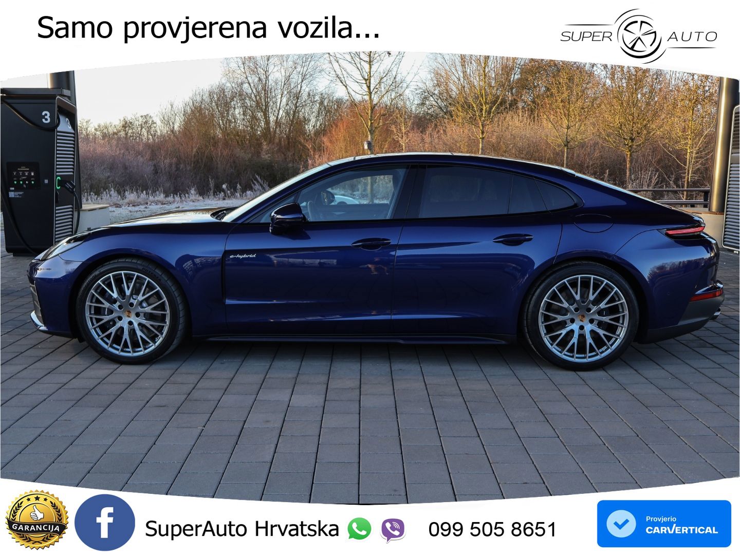 Porsche Panamera 4 2.9 V6 (470 KS) E-Hybrid PDK ACC+HEAD+4xGR SJED+360+PANO