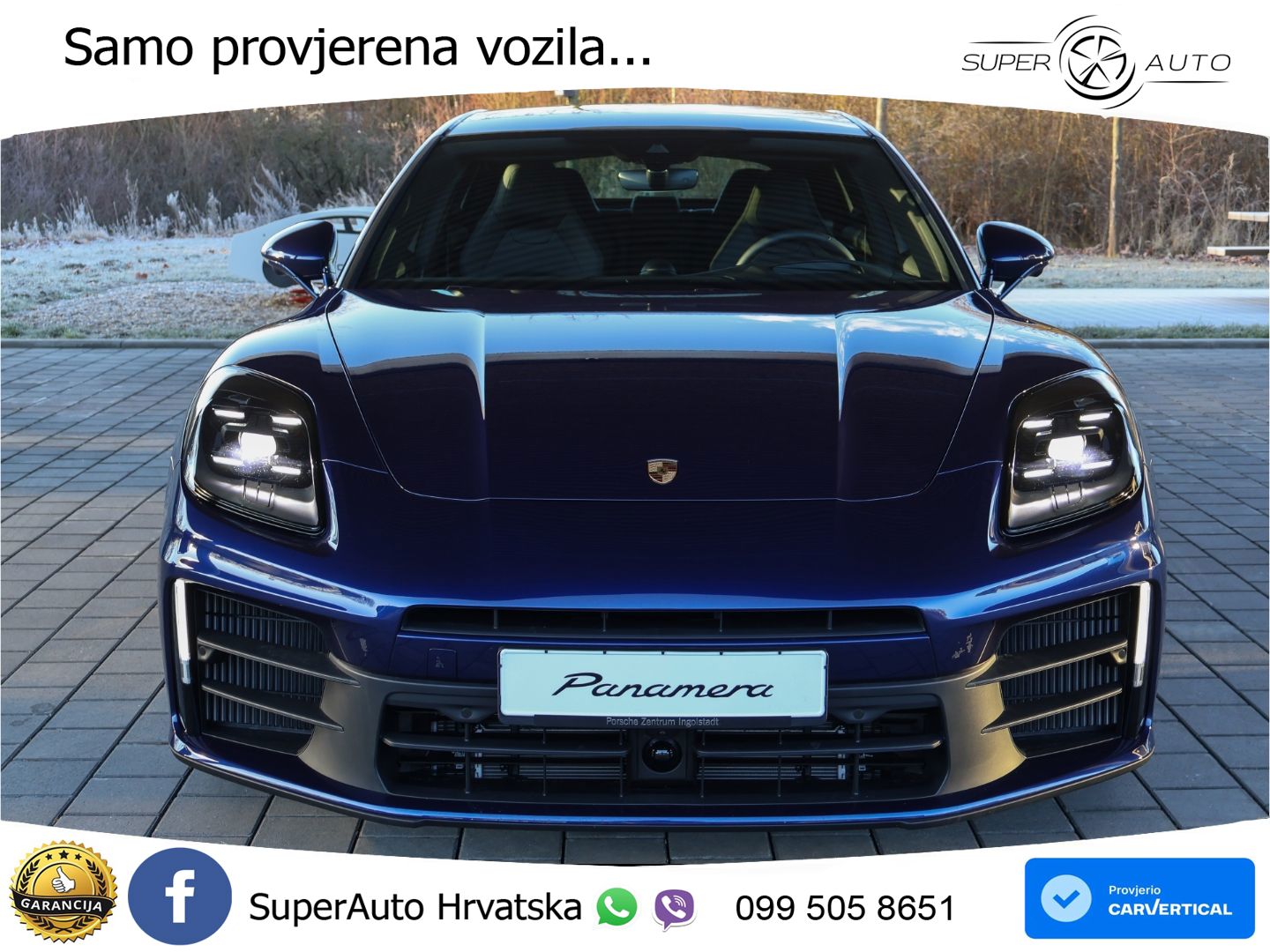 Porsche Panamera 4 2.9 V6 (470 KS) E-Hybrid PDK ACC+HEAD+4xGR SJED+360+PANO