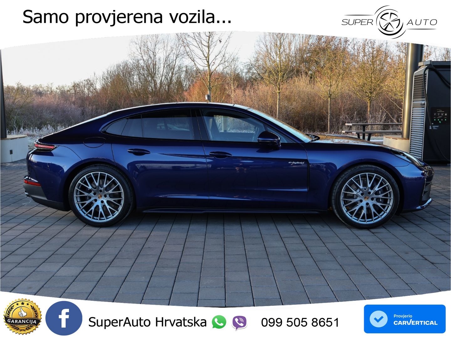 Porsche Panamera 4 2.9 V6 (470 KS) E-Hybrid PDK ACC+HEAD+4xGR SJED+360+PANO