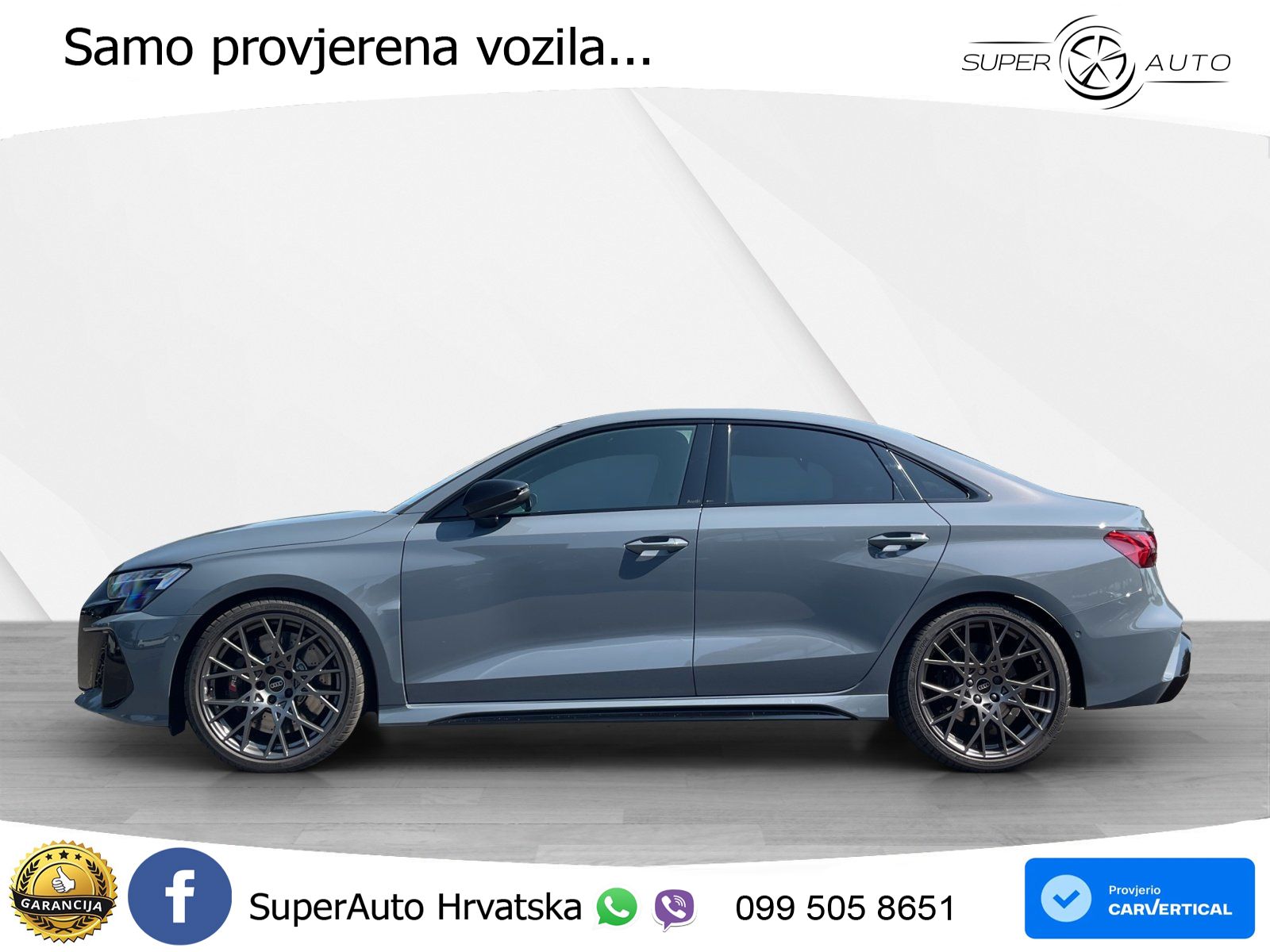 Audi RS3 Sedan 2.5 TFSI (400 KS) quattro S tronic LED+GR SJED+ACC