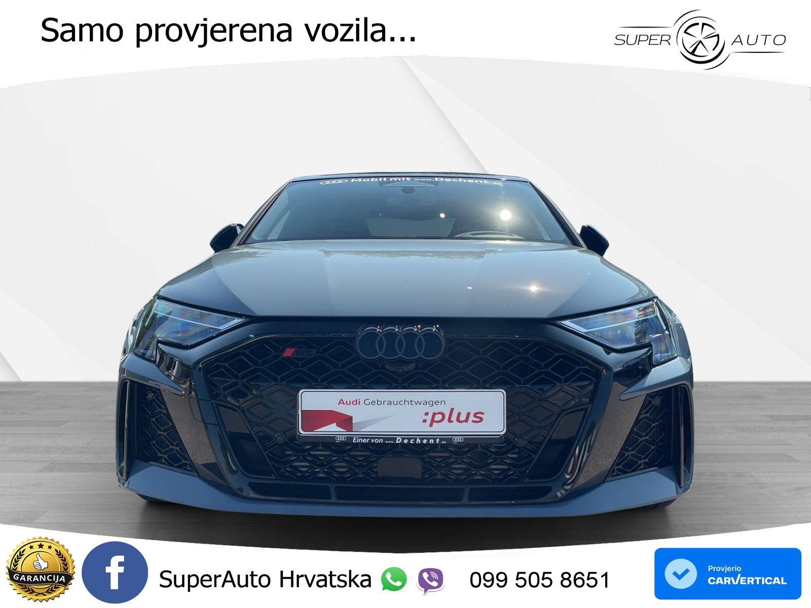 Audi RS3 Sedan 2.5 TFSI (400 KS) quattro S tronic LED+GR SJED+ACC