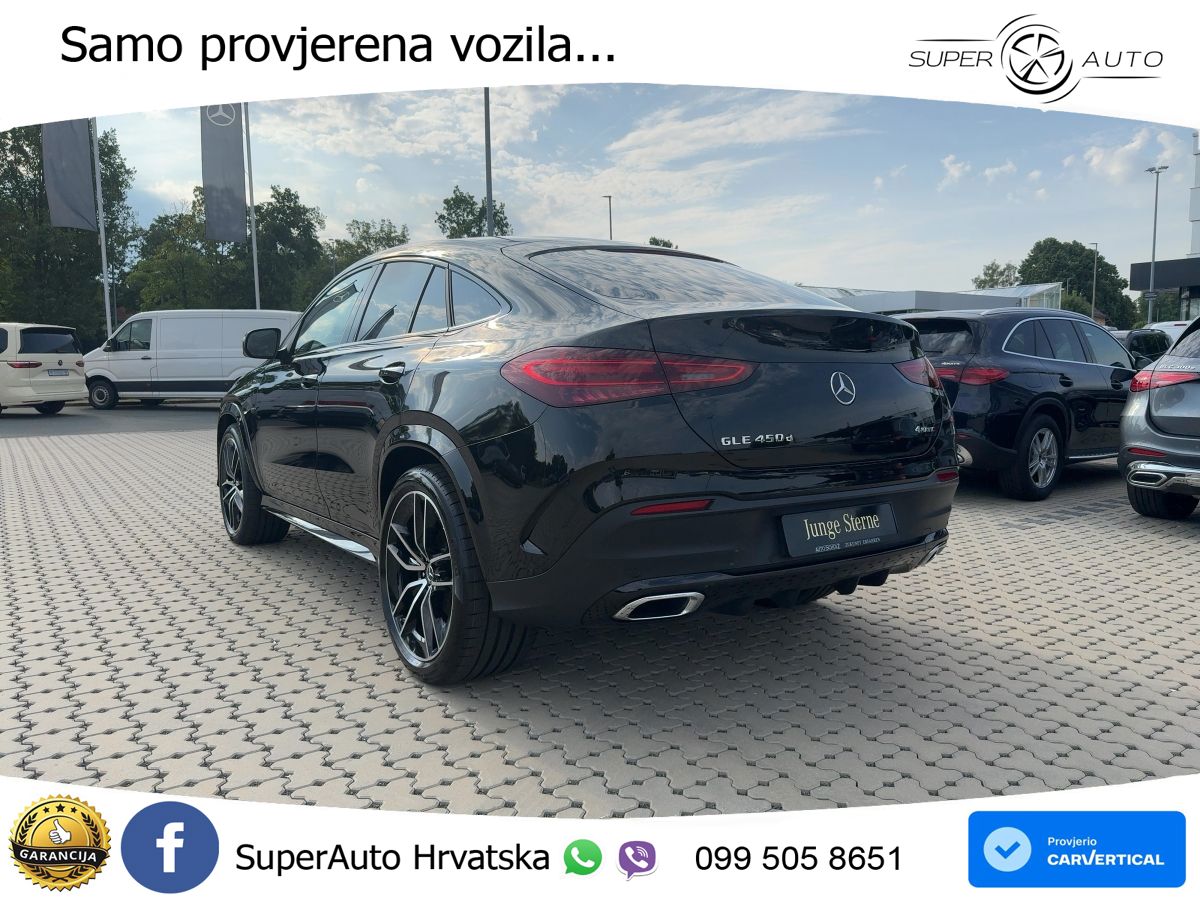 Mercedes GLE Coupe 450d (367 KS) EQ Boost 4MATIC 9G-TRONIC AMG LED+GR SJED+ACC