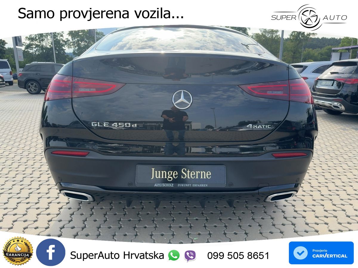 Mercedes GLE Coupe 450d (367 KS) EQ Boost 4MATIC 9G-TRONIC AMG LED+GR SJED+ACC