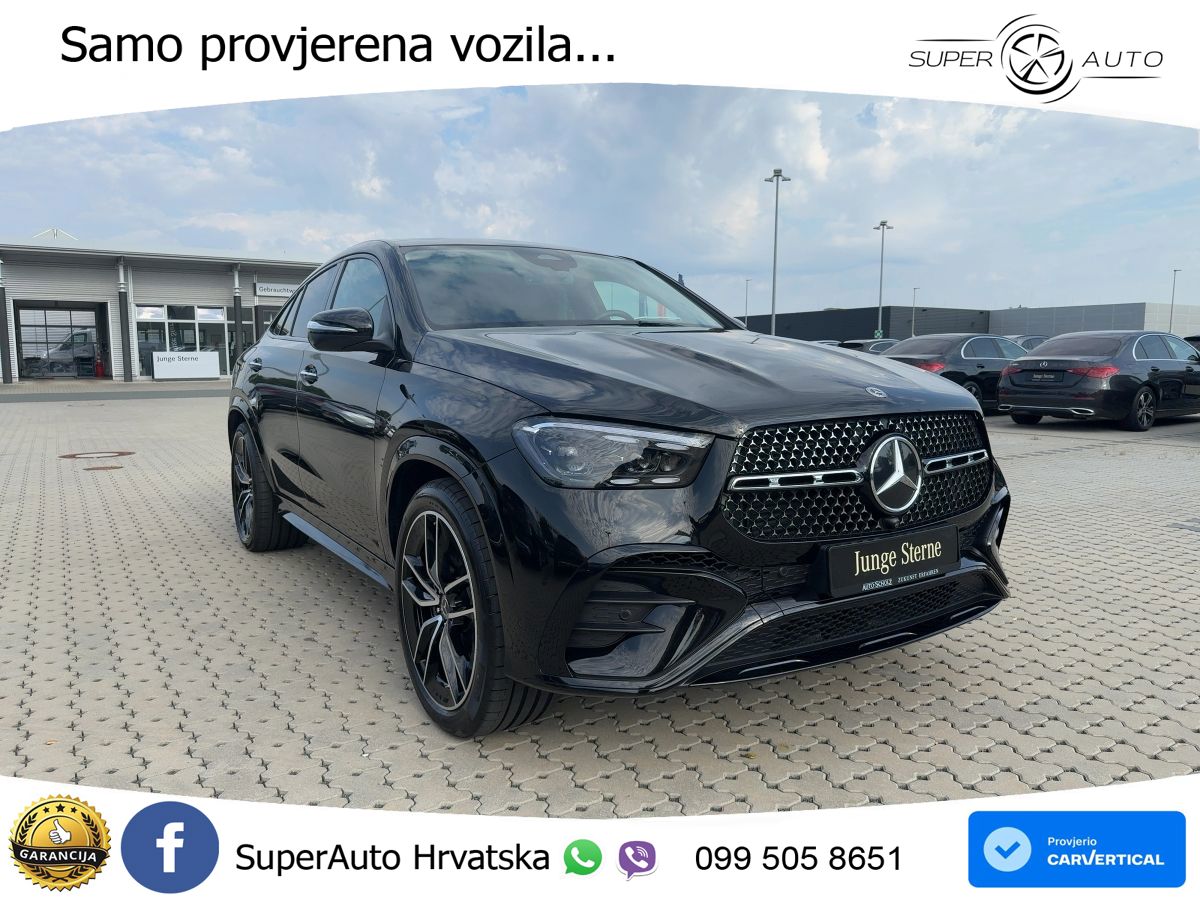 Mercedes GLE Coupe 450d (367 KS) EQ Boost 4MATIC 9G-TRONIC AMG LED+GR SJED+ACC