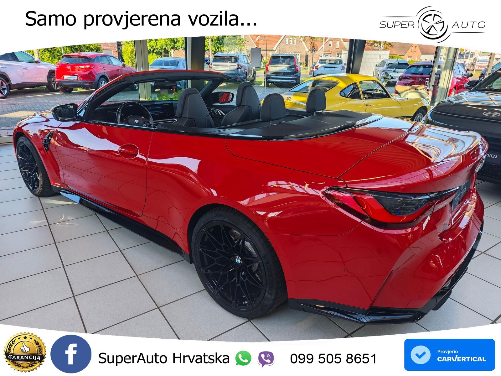 BMW M4 Convertible Competition 3.0 (510 KS) xDrive Steptronic LED+GR SJED+ACC