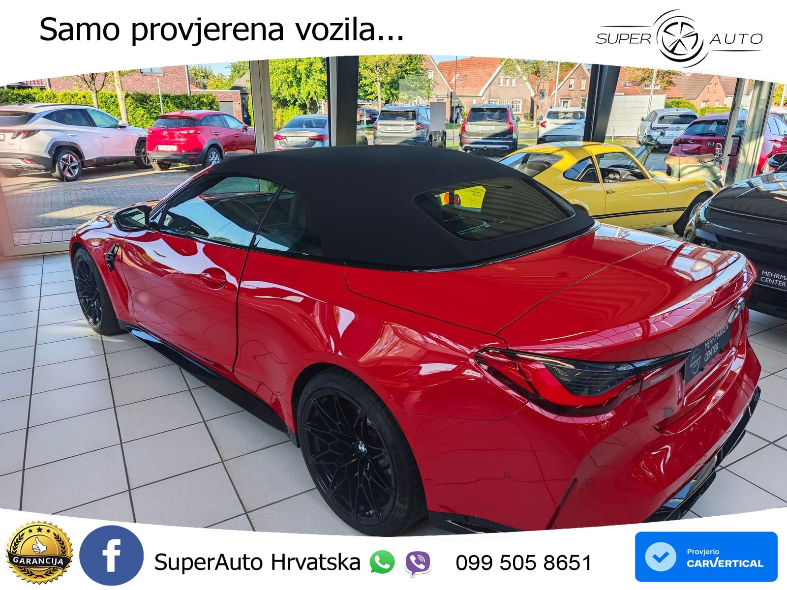 BMW M4 Convertible Competition 3.0 (510 KS) xDrive Steptronic LED+GR SJED+ACC