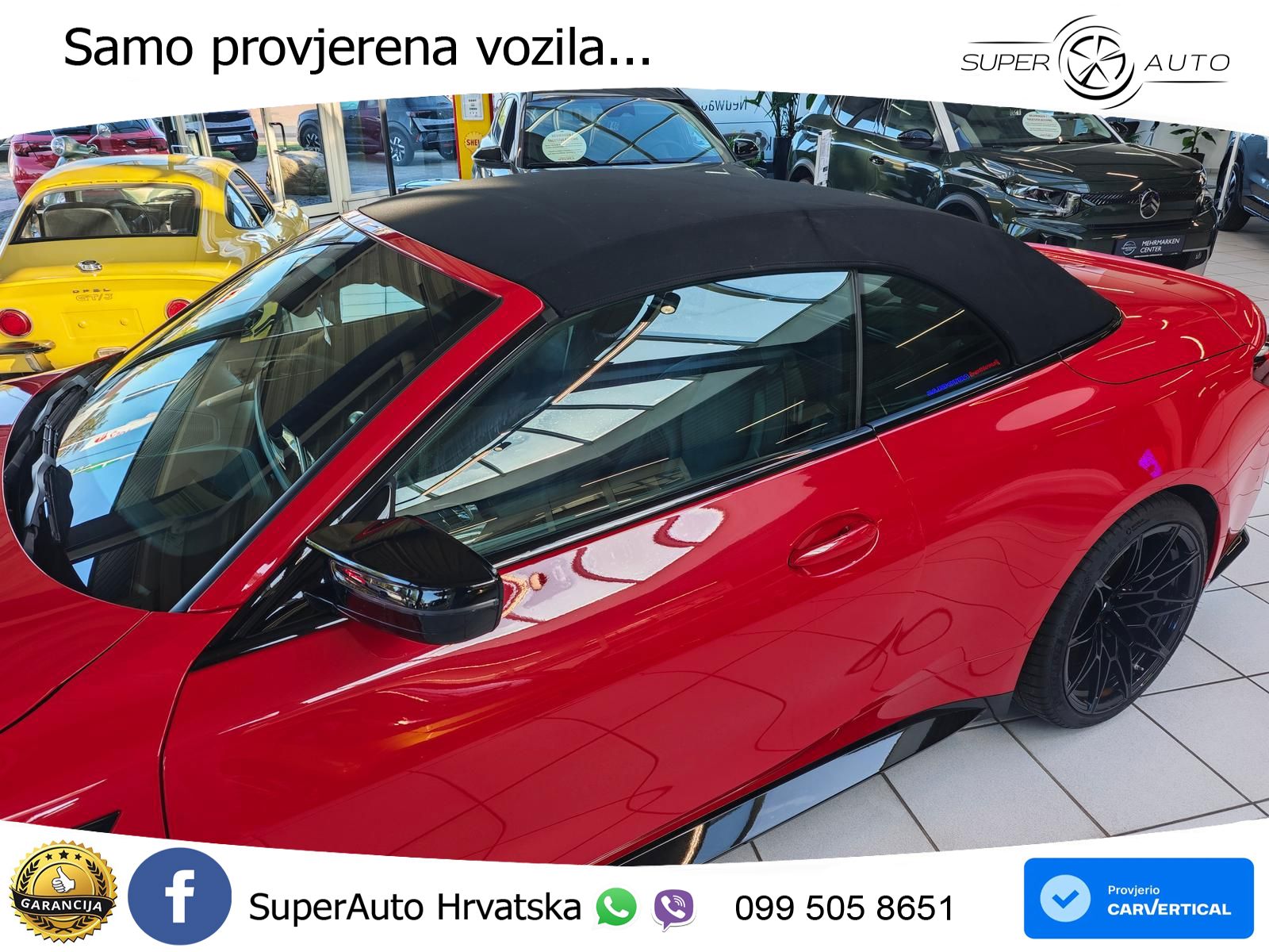 BMW M4 Convertible Competition 3.0 (510 KS) xDrive Steptronic LED+GR SJED+ACC