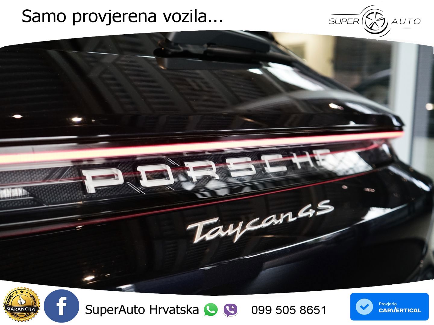 Porsche Taycan Sport Turismo 4S 105 kWh (598 KS)