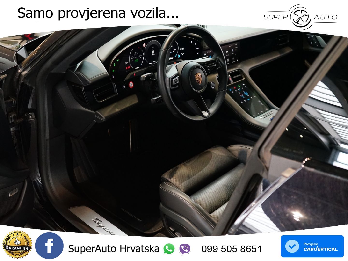 Porsche Taycan Sport Turismo 4S 105 kWh (598 KS)