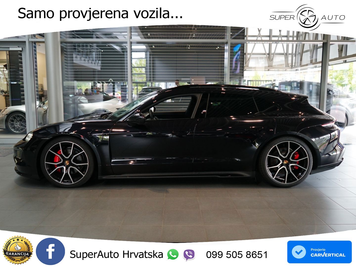 Porsche Taycan Sport Turismo 4S 105 kWh (598 KS)