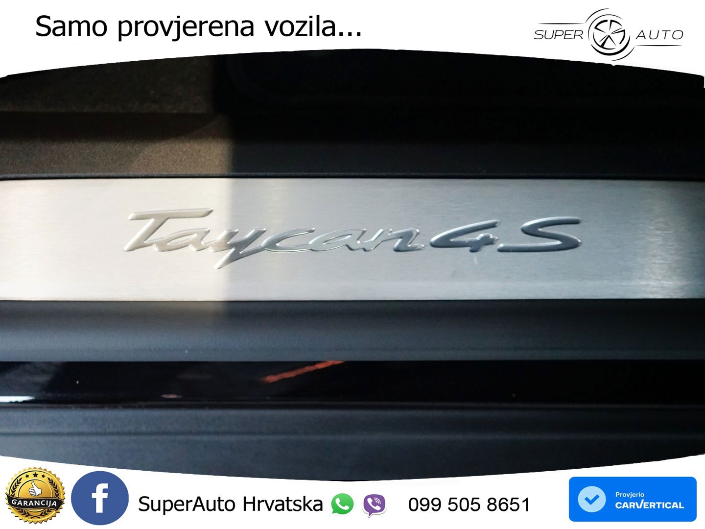 Porsche Taycan Sport Turismo 4S 105 kWh (598 KS)