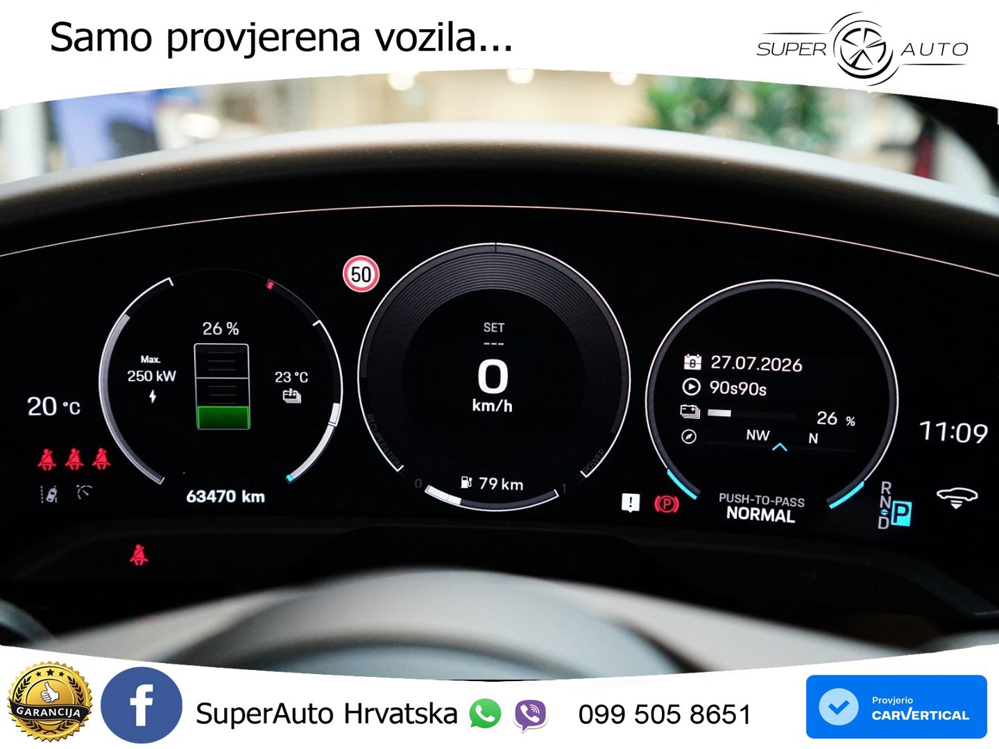 Porsche Taycan Sport Turismo 4S 105 kWh (598 KS)