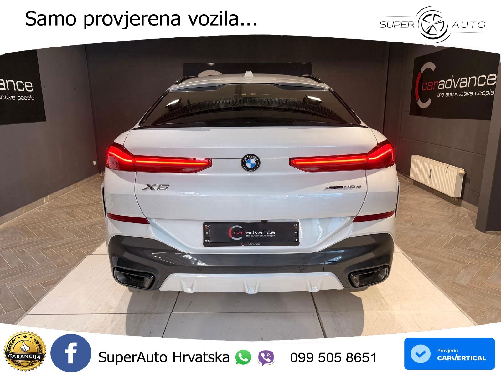 BMW X6 30d (298 KS) xDrive Steptronic M Sport LED+GR SJED+ACC