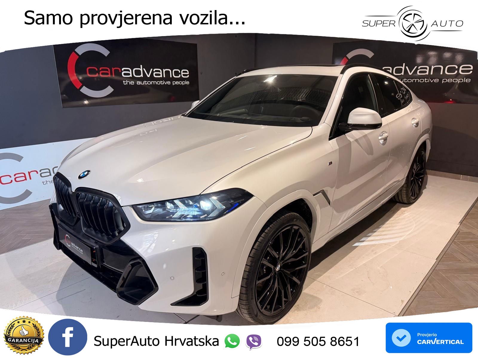 BMW X6 30d (298 KS) xDrive Steptronic M Sport LED+GR SJED+ACC