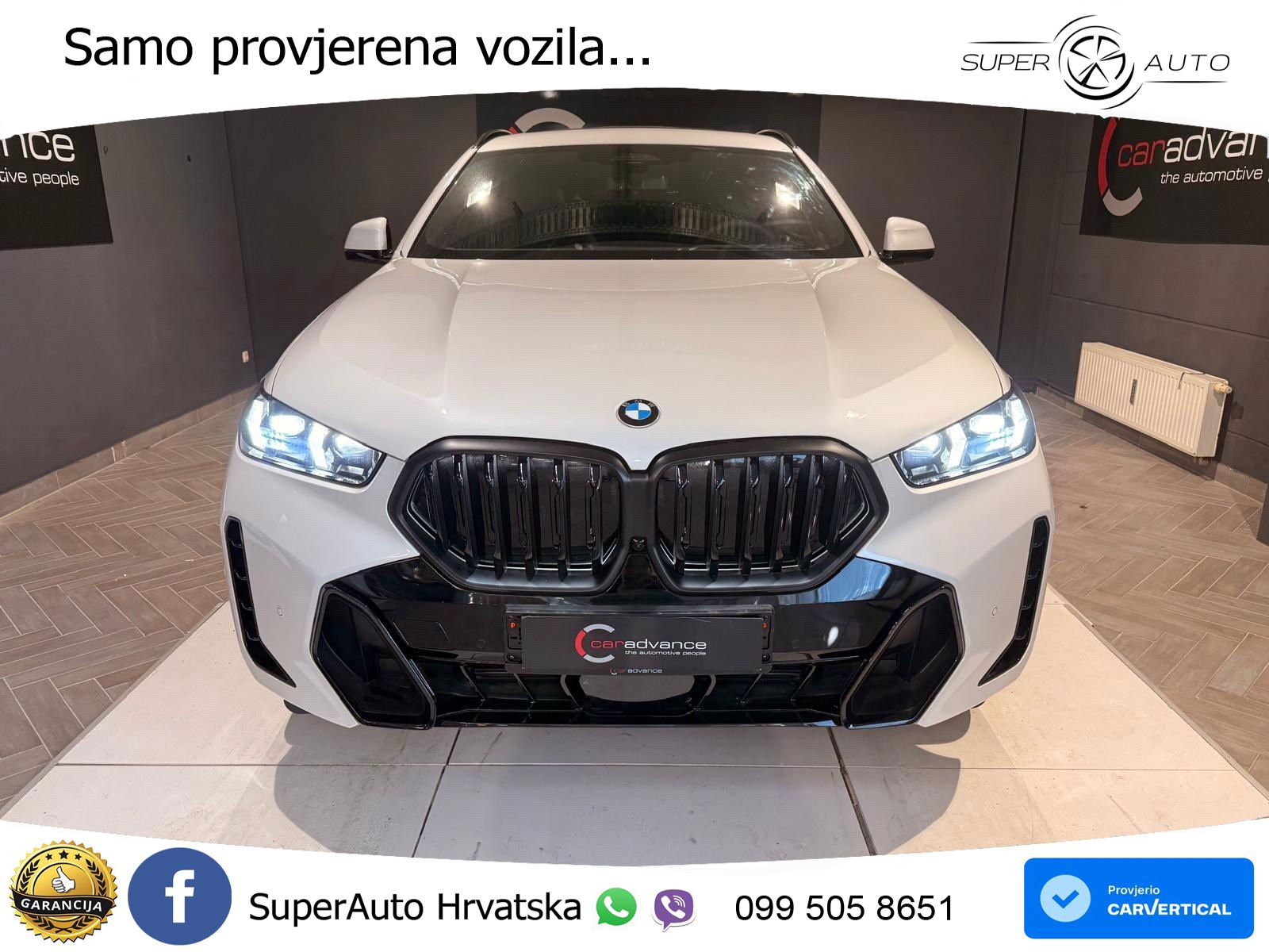 BMW X6 30d (298 KS) xDrive Steptronic M Sport LED+GR SJED+ACC