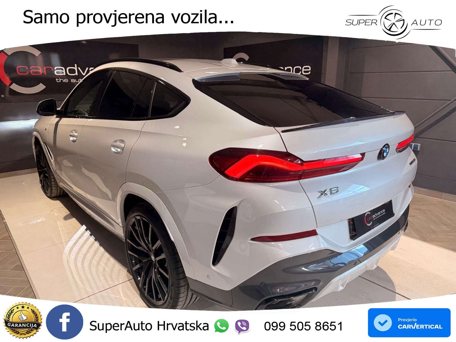 BMW X6 30d (298 KS) xDrive Steptronic M Sport LED+GR SJED+ACC