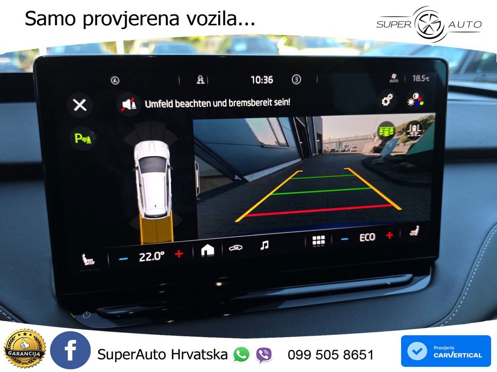 Škoda Enyaq iV 80 82 kWh (204 KS) SportLine LED+GR SJED+ACC