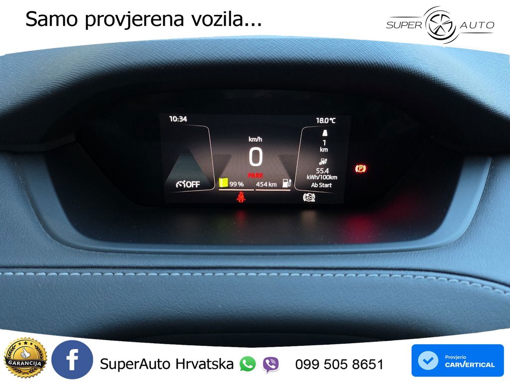 Škoda Enyaq iV 80 82 kWh (204 KS) SportLine LED+GR SJED+ACC