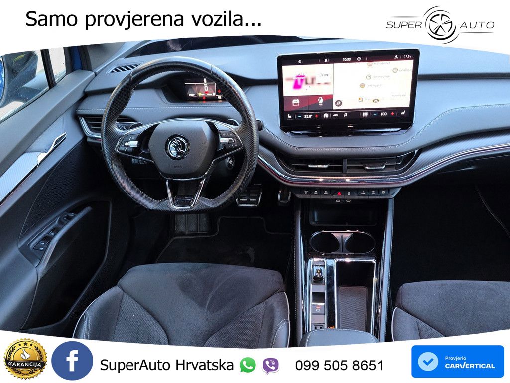 Škoda Enyaq iV 80 82 kWh (204 KS) SportLine LED+GR SJED+ACC