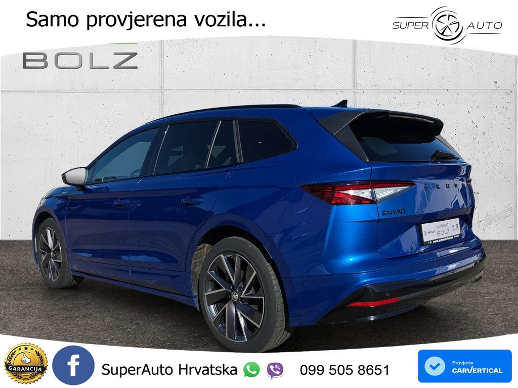 Škoda Enyaq iV 80 82 kWh (204 KS) SportLine LED+GR SJED+ACC