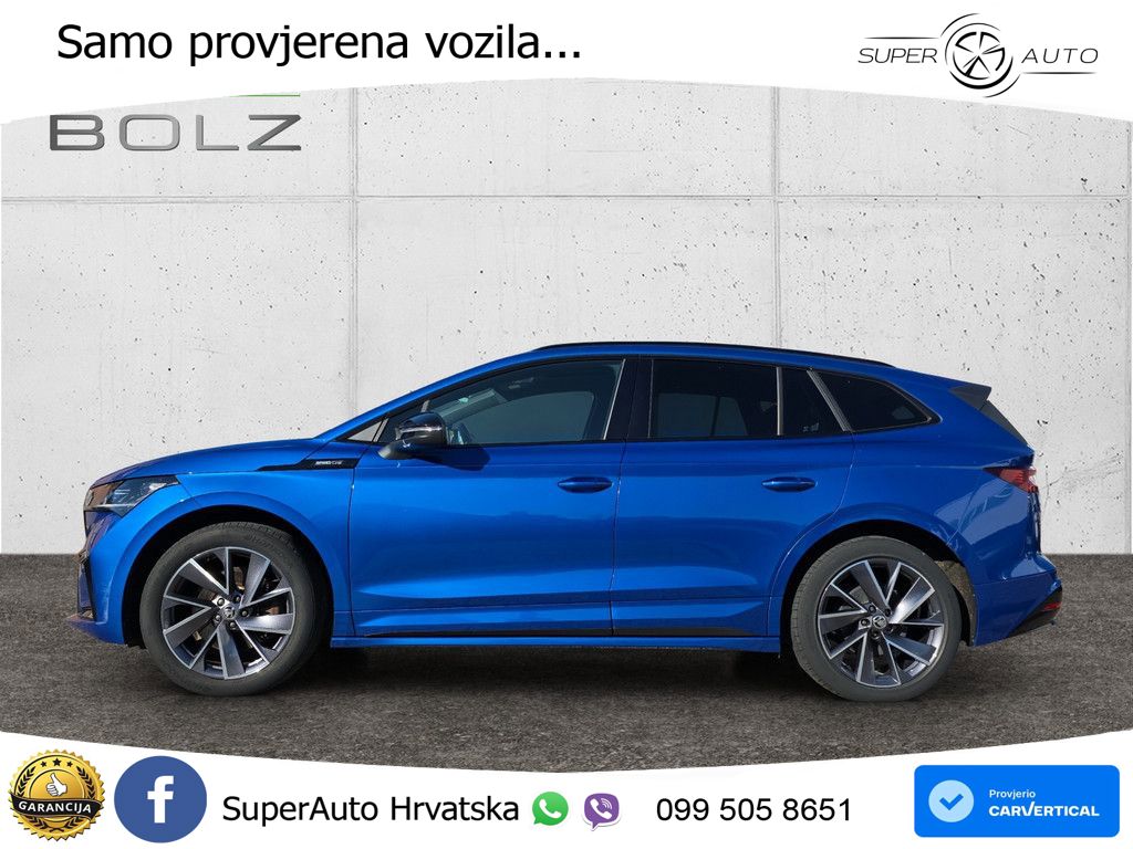 Škoda Enyaq iV 80 82 kWh (204 KS) SportLine LED+GR SJED+ACC