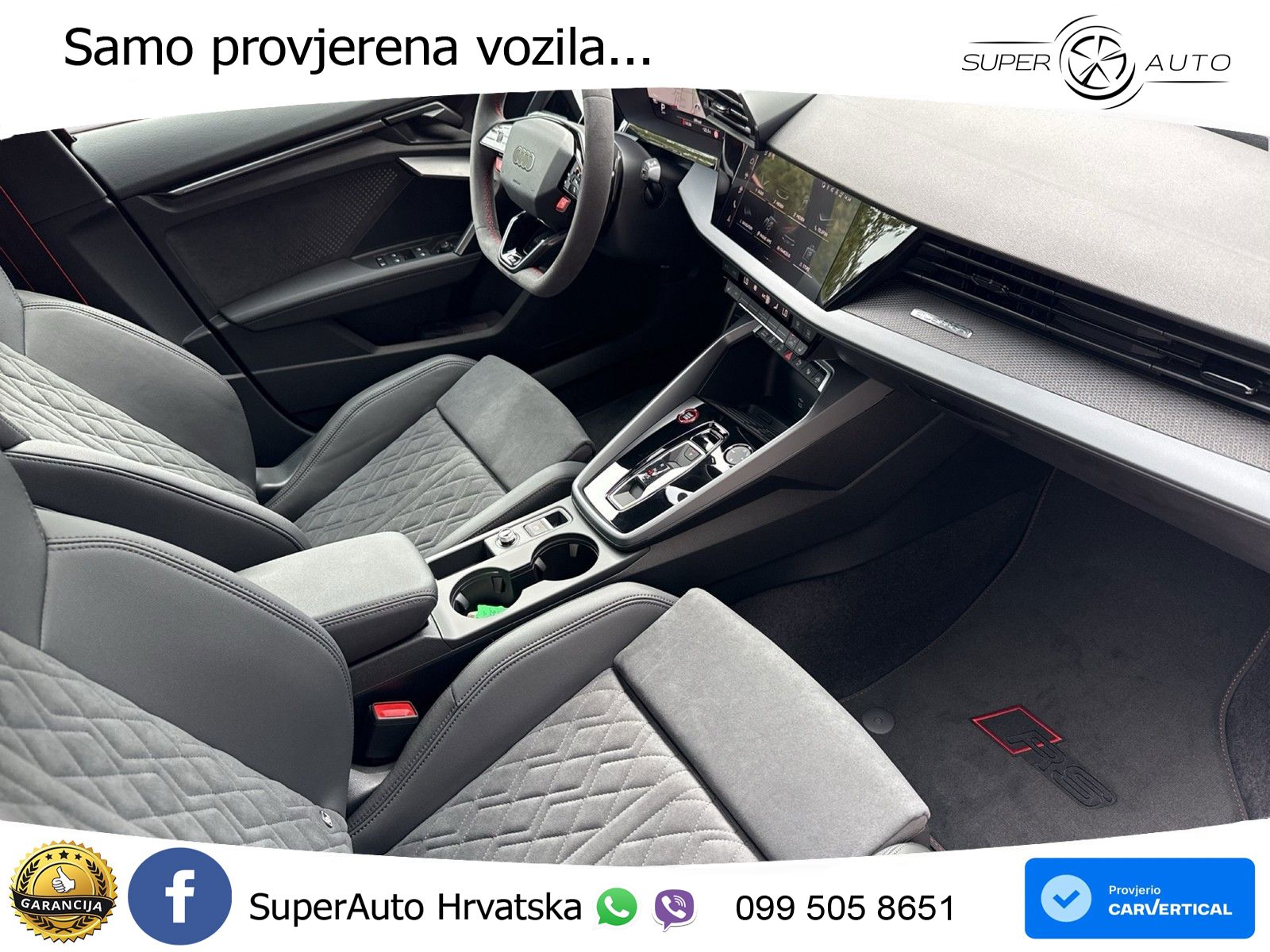 Audi RS3 Sportback 2.5 TFSI (400 KS) quattro S tronic LED+GR SJED+ACC