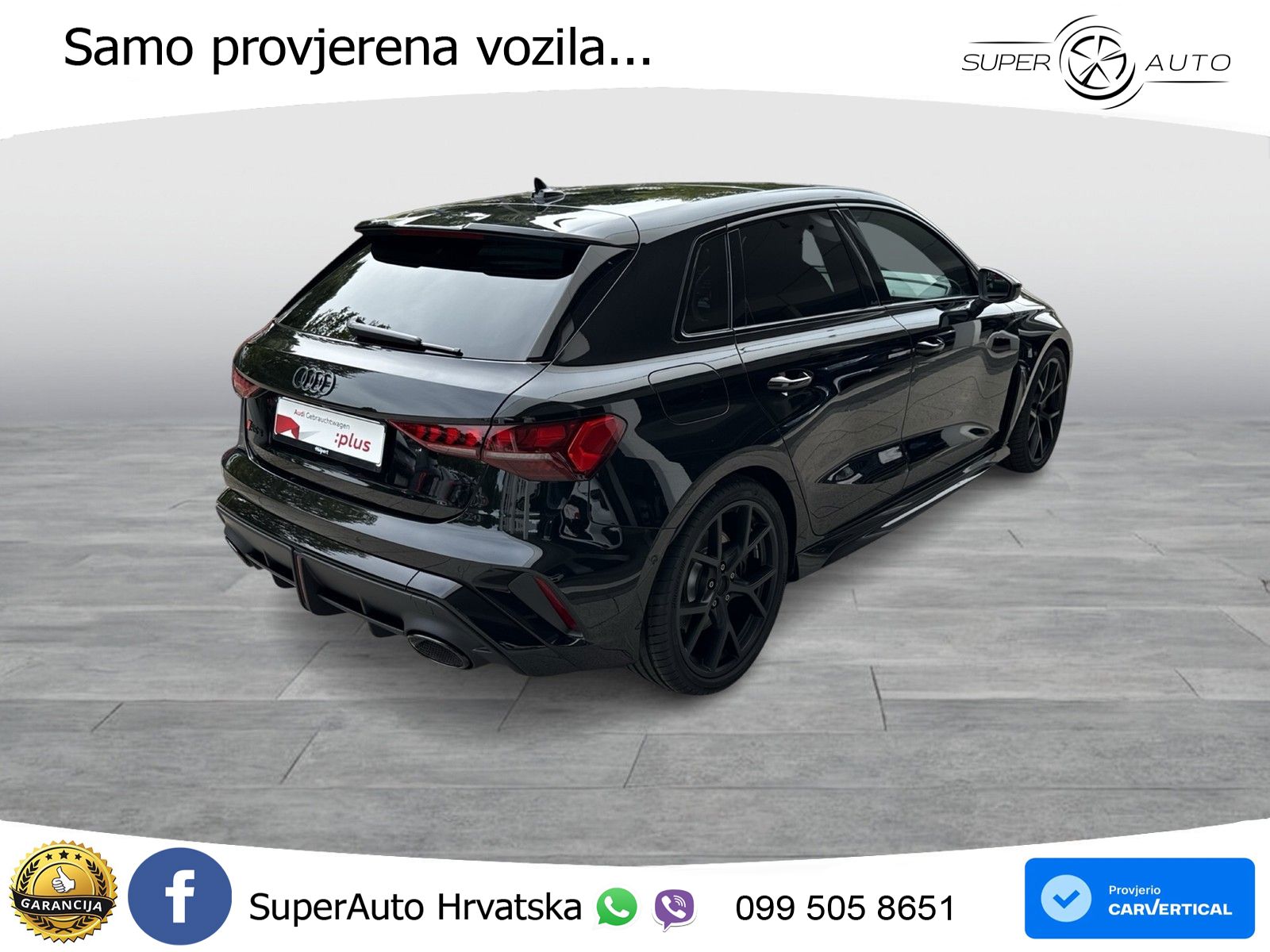 Audi RS3 Sportback 2.5 TFSI (400 KS) quattro S tronic LED+GR SJED+ACC