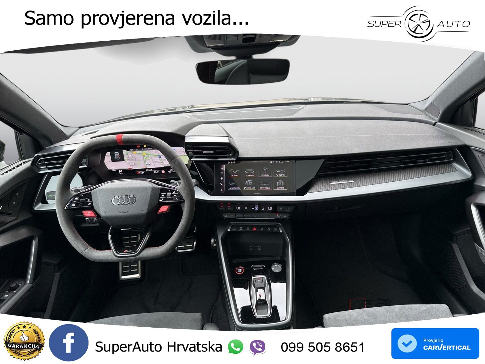 Audi RS3 Sportback 2.5 TFSI (400 KS) quattro S tronic LED+GR SJED+ACC