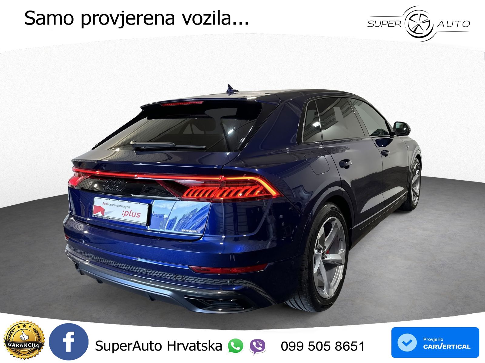 Audi Q8 50 TDI V6 (286 KS) quattro Tiptronic
