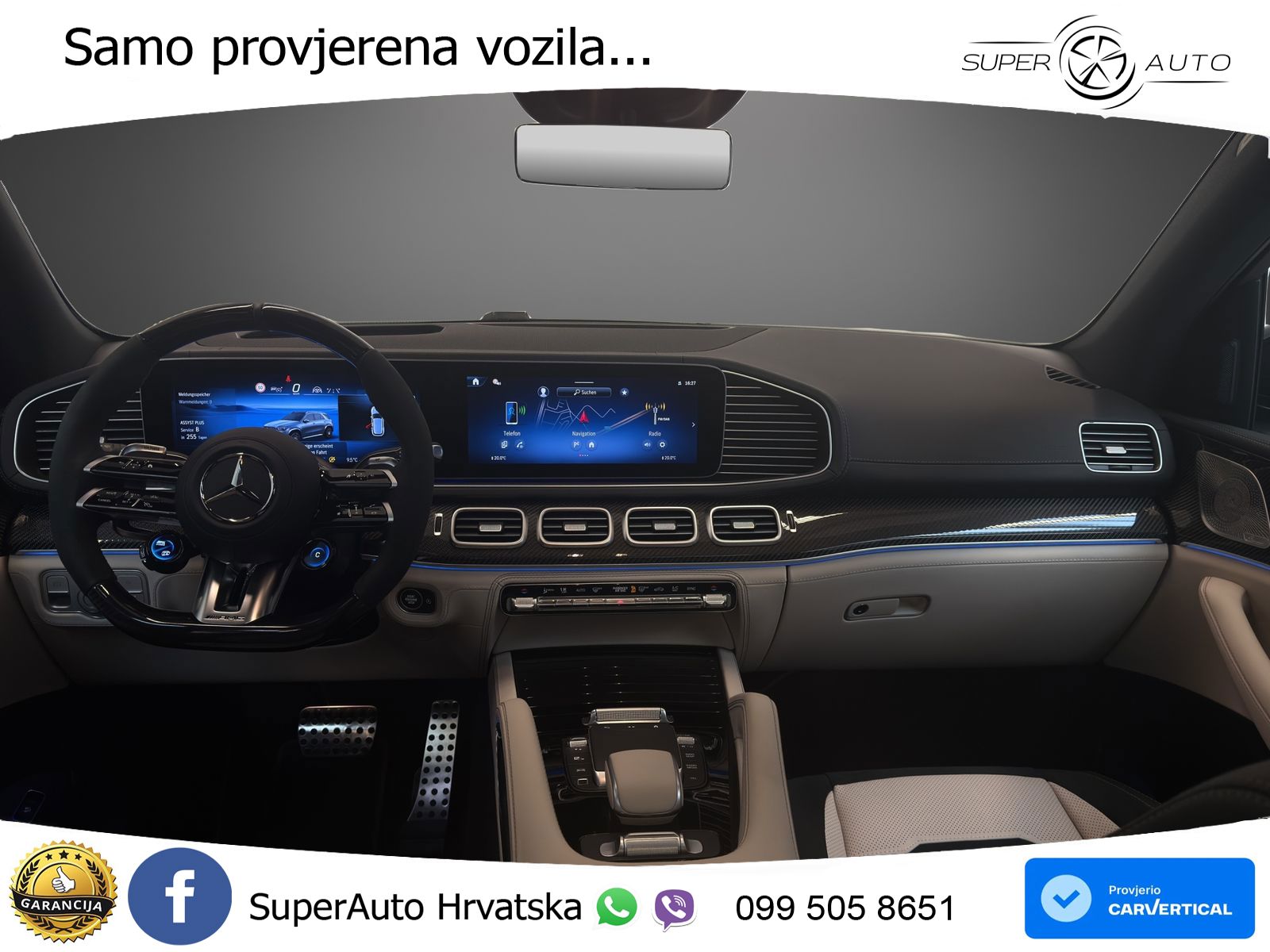 Mercedes AMG GLE 63 S V8 (612 KS) EQ Boost 4MATIC+ AMG SPEEDSHIFT TCT 9G LED+GR SJED+ACC