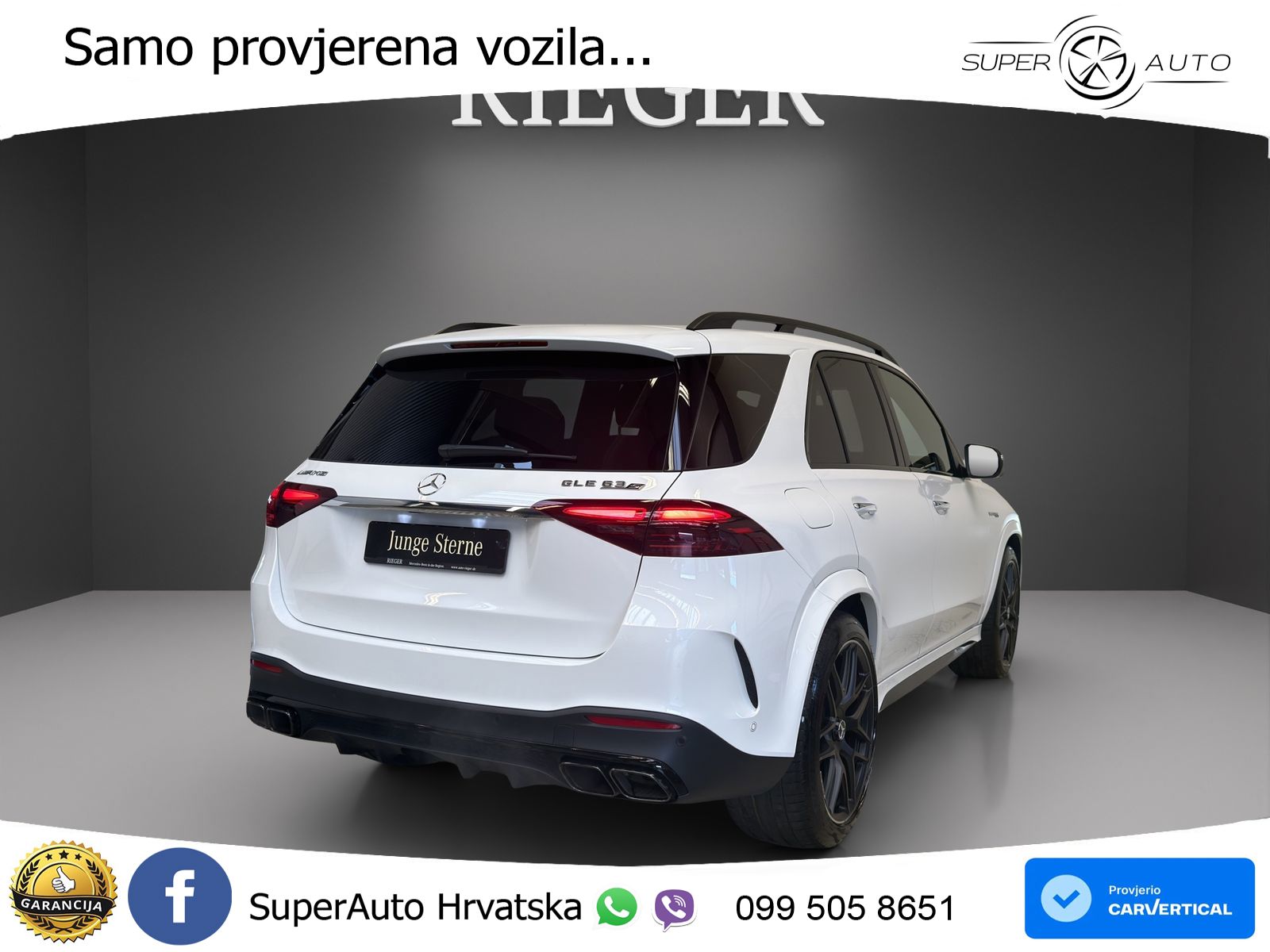 Mercedes AMG GLE 63 S V8 (612 KS) EQ Boost 4MATIC+ AMG SPEEDSHIFT TCT 9G LED+GR SJED+ACC