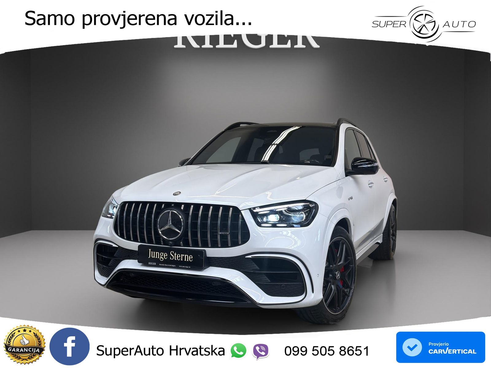 Mercedes AMG GLE 63 S V8 (612 KS) EQ Boost 4MATIC+ AMG SPEEDSHIFT TCT 9G LED+GR SJED+ACC