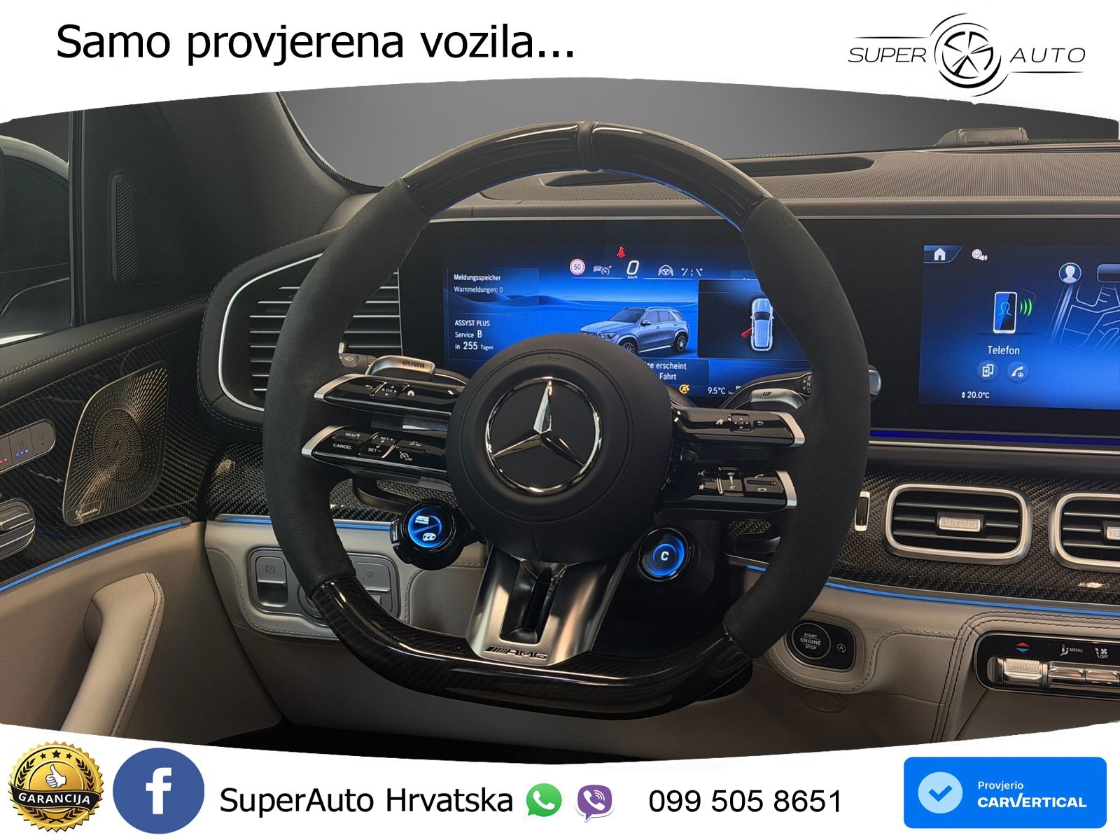 Mercedes AMG GLE 63 S V8 (612 KS) EQ Boost 4MATIC+ AMG SPEEDSHIFT TCT 9G LED+GR SJED+ACC