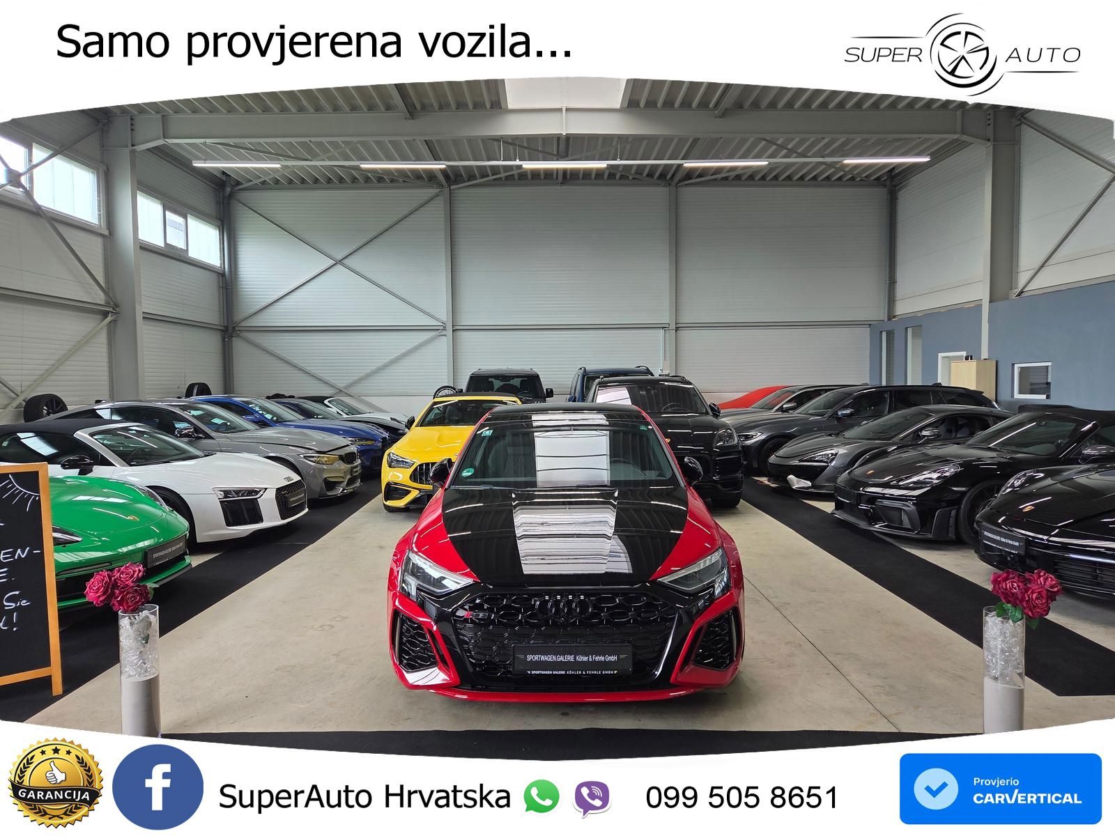 Audi RS3 Sportback 2.5 TFSI (400 KS) quattro S tronic LED+GR SJED+ACC