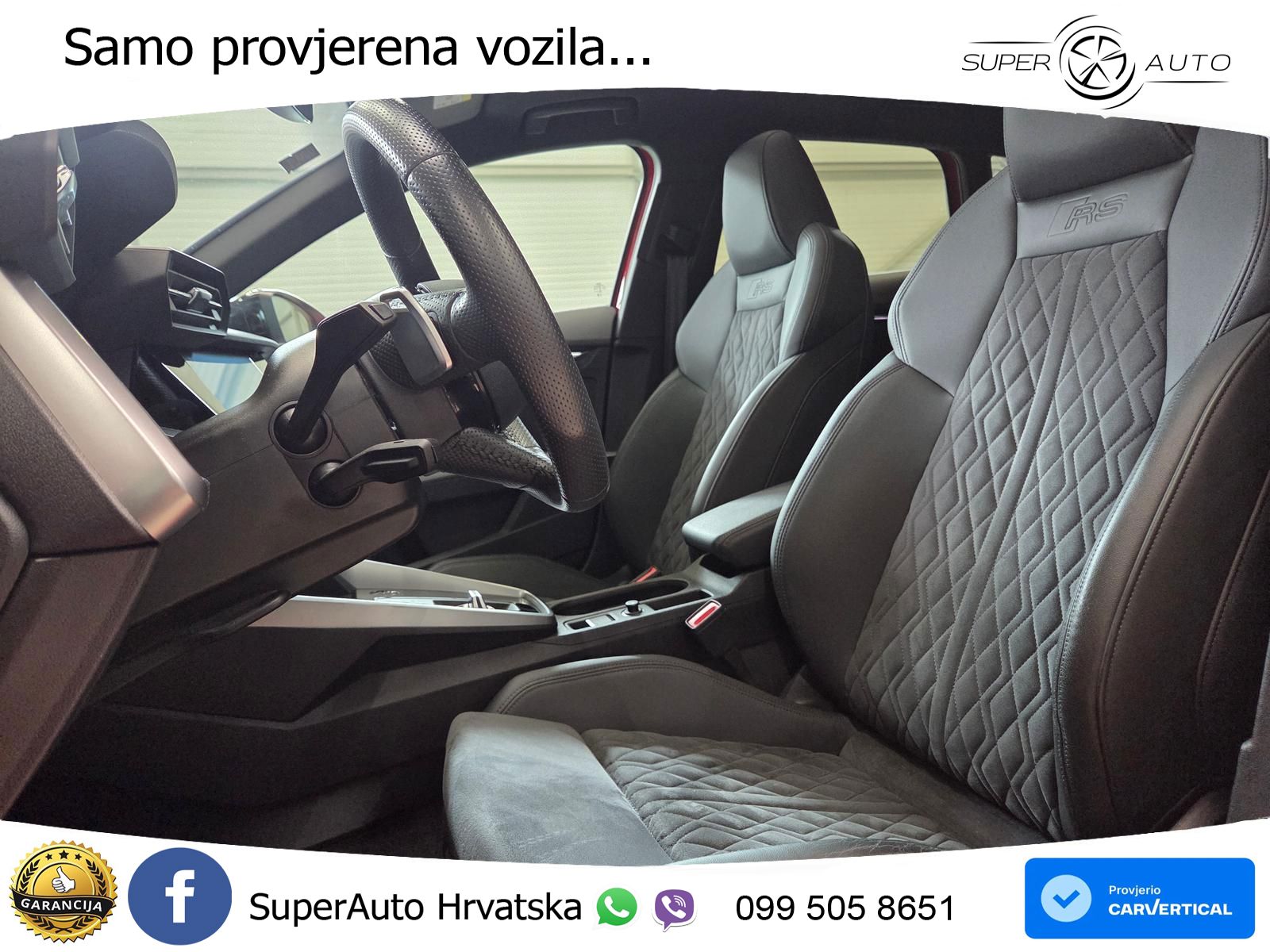 Audi RS3 Sportback 2.5 TFSI (400 KS) quattro S tronic LED+GR SJED+ACC
