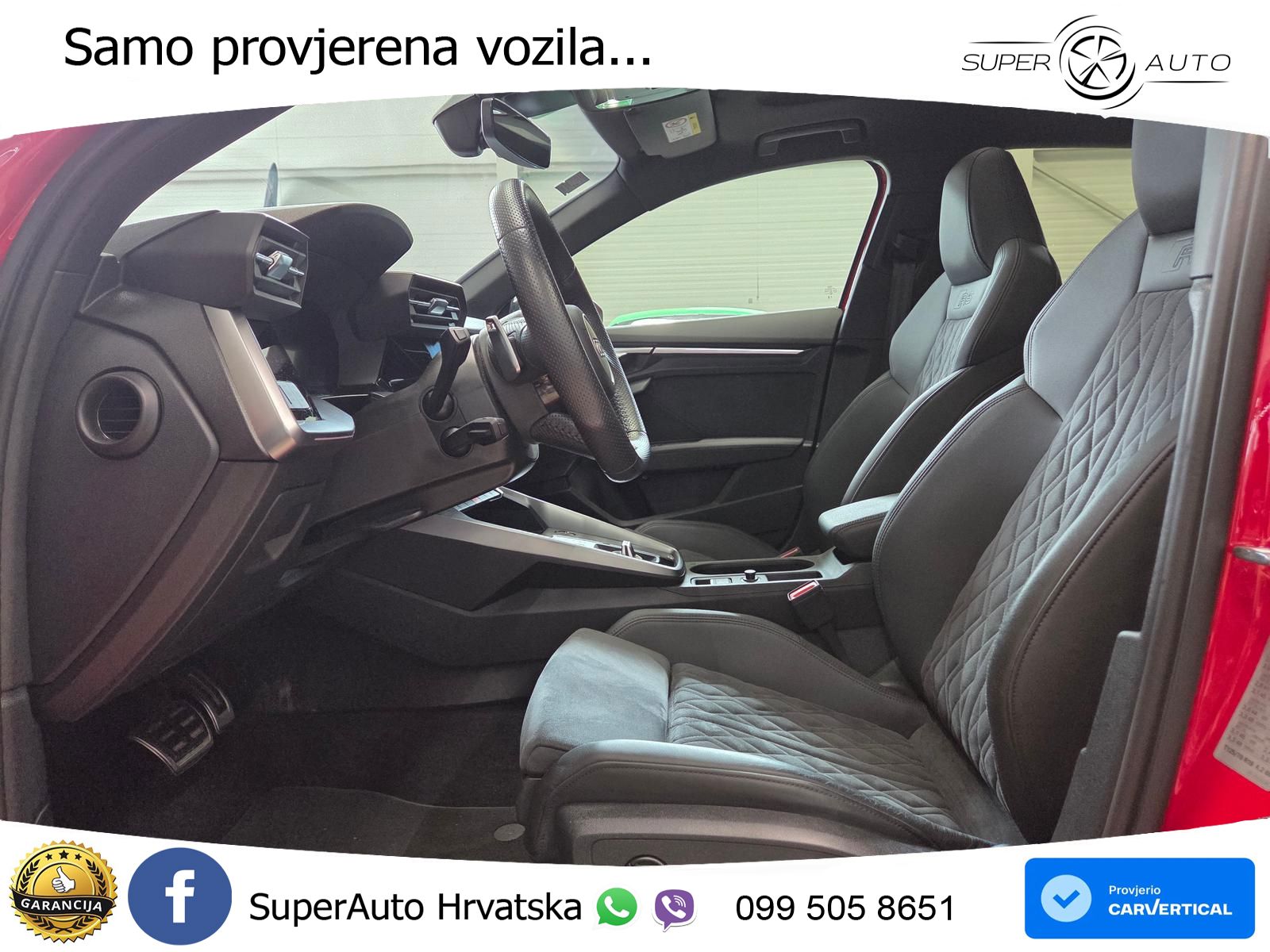 Audi RS3 Sportback 2.5 TFSI (400 KS) quattro S tronic LED+GR SJED+ACC