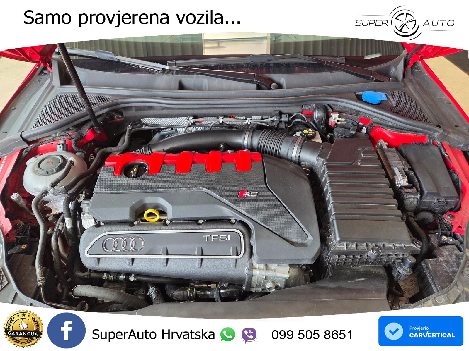 Audi RS3 Sportback 2.5 TFSI (400 KS) quattro S tronic LED+GR SJED+ACC