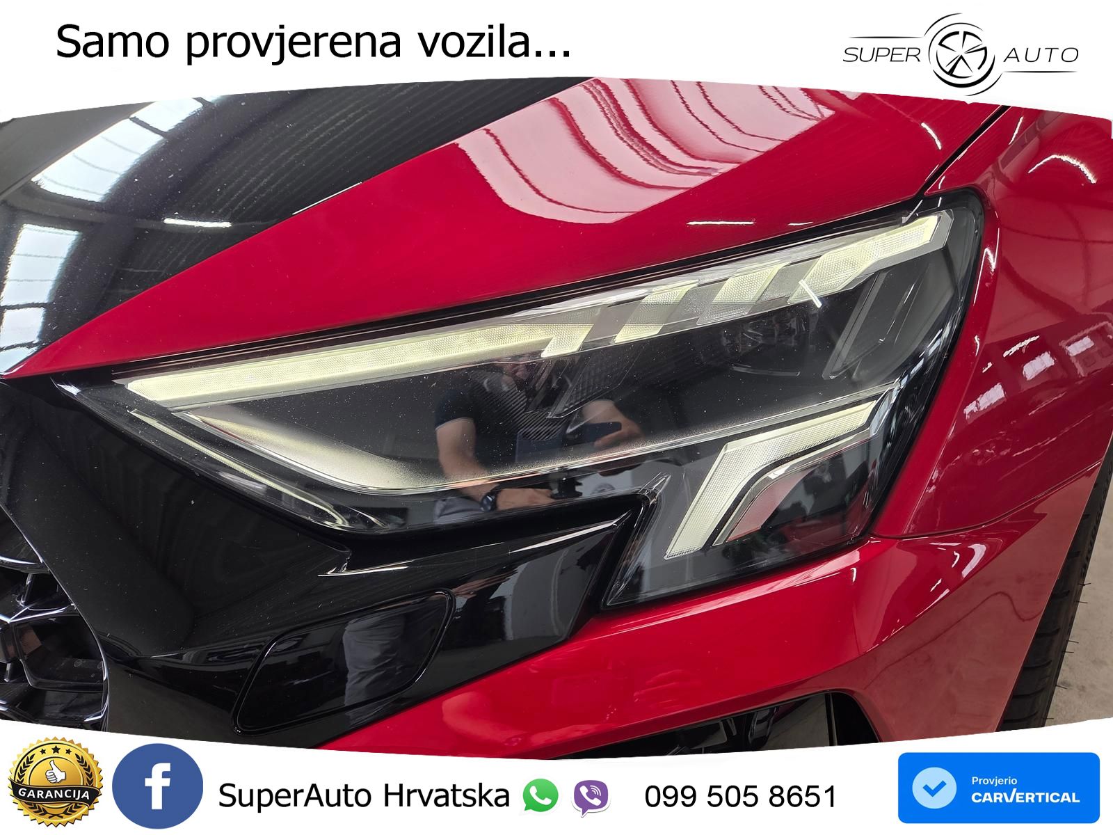 Audi RS3 Sportback 2.5 TFSI (400 KS) quattro S tronic LED+GR SJED+ACC