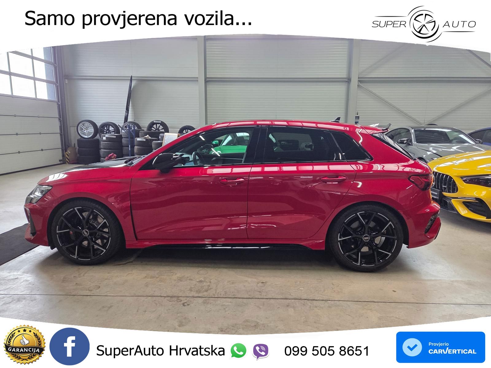 Audi RS3 Sportback 2.5 TFSI (400 KS) quattro S tronic LED+GR SJED+ACC