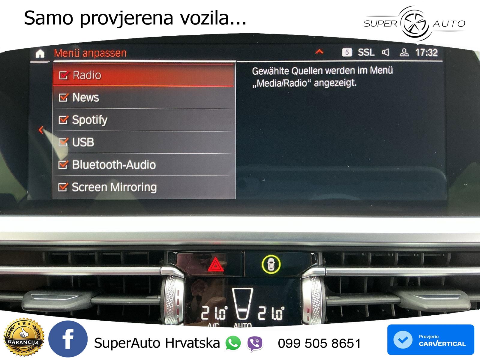 BMW 330i M Sport LASER H&K HEAD-UP AppleCar & Android Auto RFK