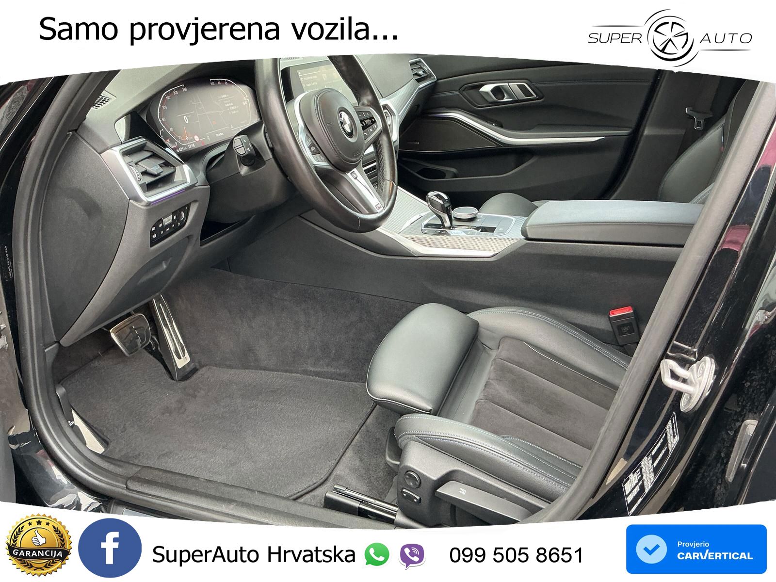 BMW 330i M Sport LASER H&K HEAD-UP AppleCar & Android Auto RFK