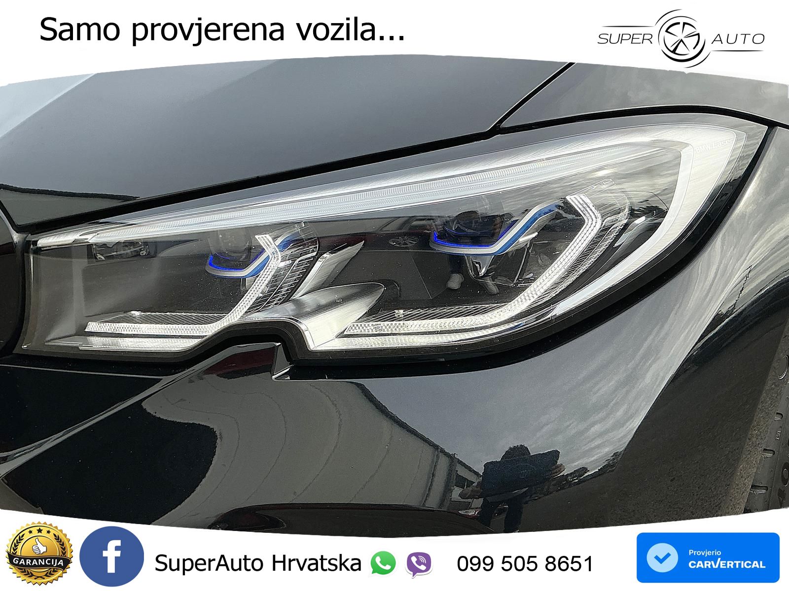 BMW 330i M Sport LASER H&K HEAD-UP AppleCar & Android Auto RFK