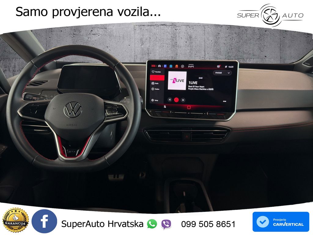 Volkswagen ID.3 GTX 84 kWh (286 KS) LED+GR SJED+ACC