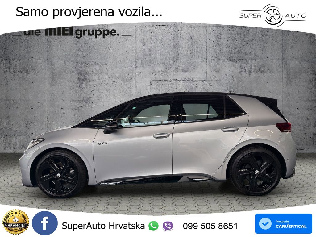 Volkswagen ID.3 GTX 84 kWh (286 KS) LED+GR SJED+ACC