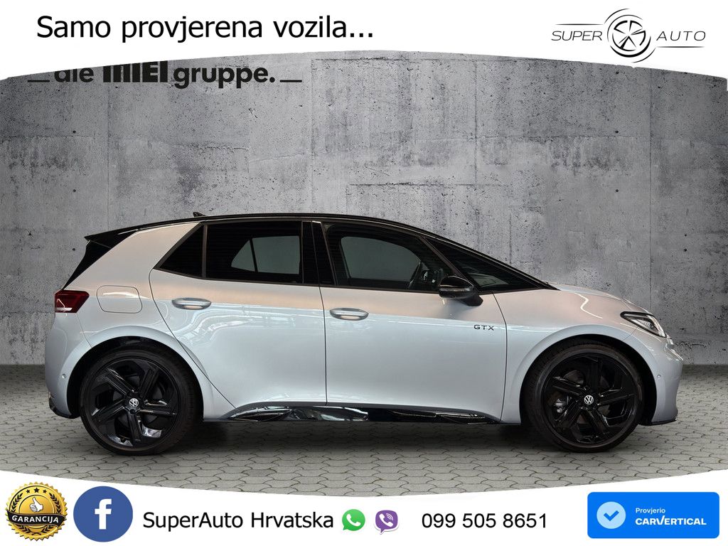 Volkswagen ID.3 GTX 84 kWh (286 KS) LED+GR SJED+ACC